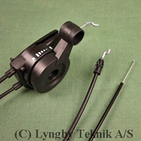 Regulering m/kabel (gas+stop)