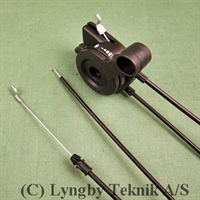 Regulering m/kabel (gas+stop)