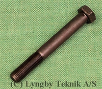 Knivbolt 3/8 UNC 75 mm.
