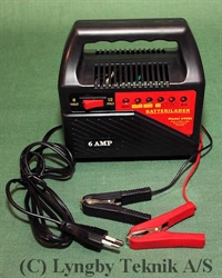 Batterilader 12 volt.