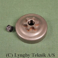 K�dehjul 3/8� 6 tands