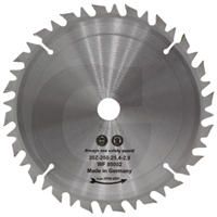 Klinge 250 mm. med hårdmetal