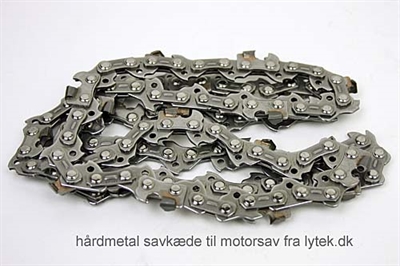 Savkæde 3/8" 1,3 mm. 50L. Hårdmetal